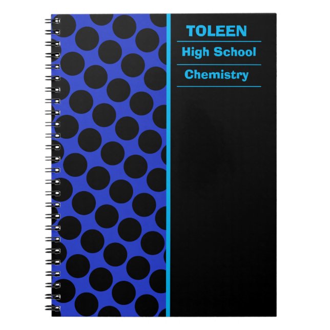 Personalized Colourful Pattern                  Notebook (Front)