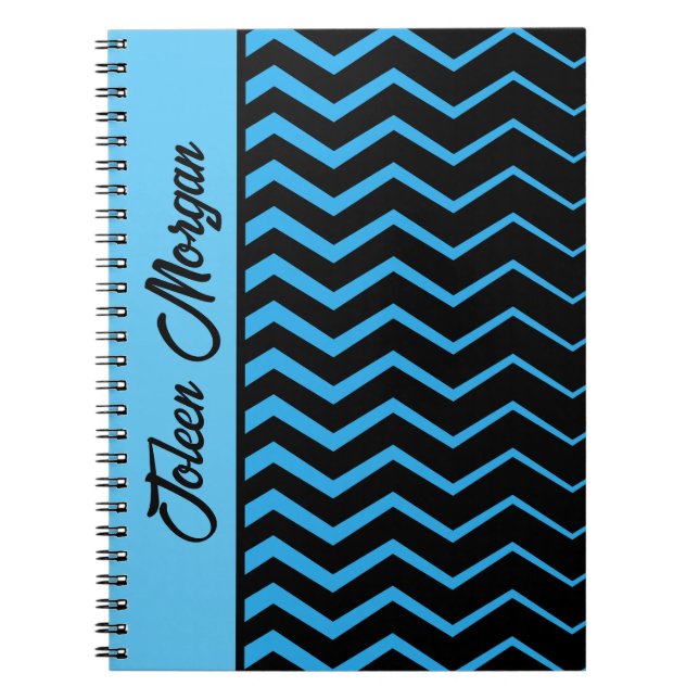 Personalized Colourful Pattern                  Notebook (Front)