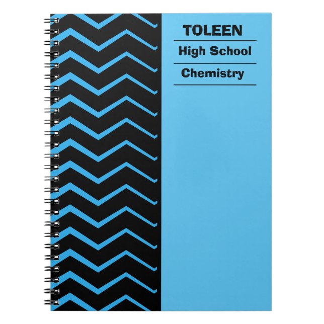 Personalized Colourful Pattern                  Notebook (Front)