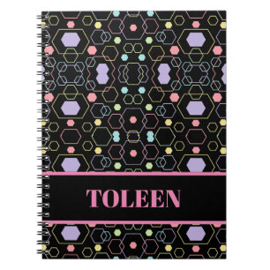 Personalized Colourful Pattern Notebook