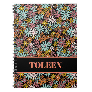 Personalized Colourful Pattern Notebook