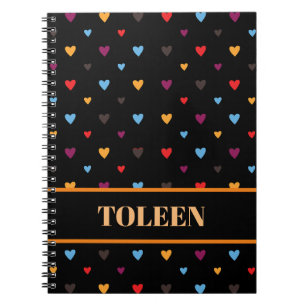Personalized Colourful Pattern Notebook