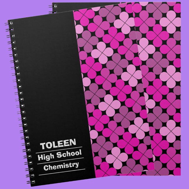 Personalized Colourful Pattern                  Notebook (Creator Uploaded)