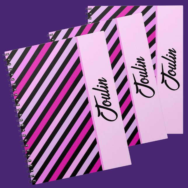 Personalized Colourful Pattern                  Notebook (Creator Uploaded)