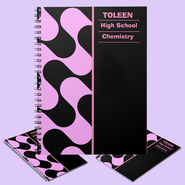 Personalized Colourful Pattern                  Notebook (Creator Uploaded)