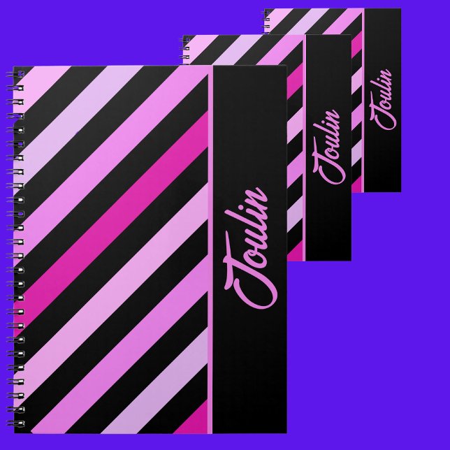 Personalized Colourful Pattern                  Notebook (Creator Uploaded)