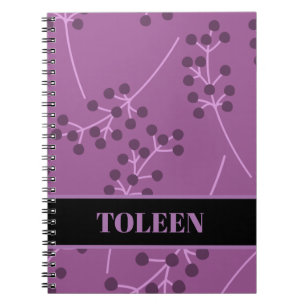 Personalized Colourful Pattern Notebook