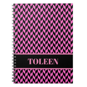 Personalized Colourful Pattern Notebook
