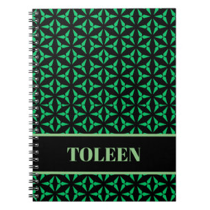 Personalized Colourful Pattern Notebook