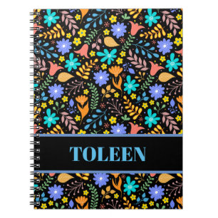 Personalized Colourful Pattern Notebook
