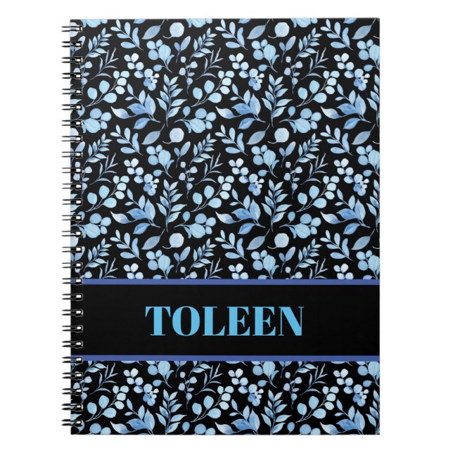 Personalized Colourful Pattern                 Notebook (Front)