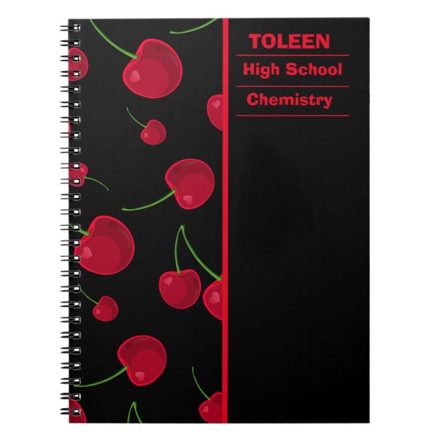 Personalized Colourful Pattern                  Notebook (Front)
