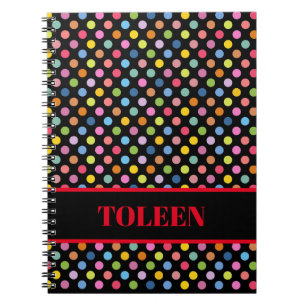 Personalized Colourful Pattern Notebook