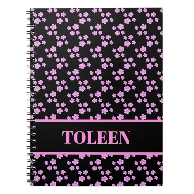 Personalized Colourful Pattern                 Notebook (Front)