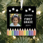 Personalized Colourful Photo First Grade Keepsake