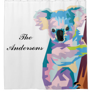 Personalized Colourful Pop Art Koala