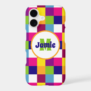 Personalized Colourful Squares or Blocks Pattern