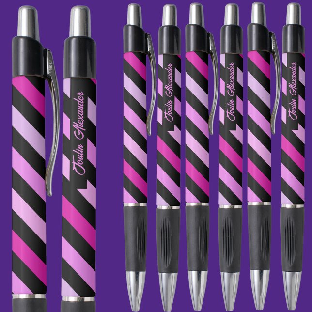Personalized Colourful Striped Pattern             Pen (Creator Uploaded)