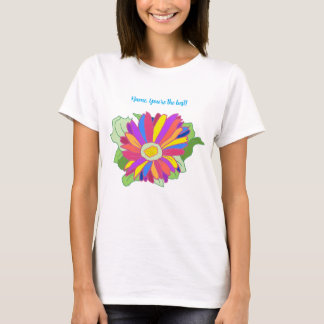 Personalized, Colourful Sunflower Autograph Shirts