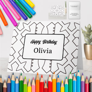 Personalized Colouring Greeting Card (23)