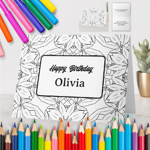 Personalized Colouring Greeting Card (55)
