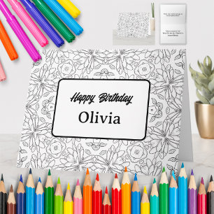 Personalized Colouring Greeting Card (62)
