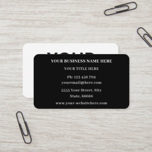 Personalized Colours Business Cards with Your Logo