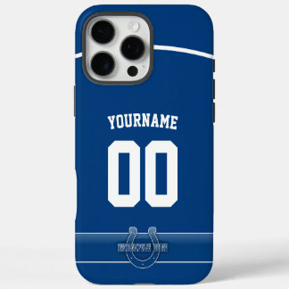 Personalized Colts Jersey American Football iPhone 16 Pro Max Case
