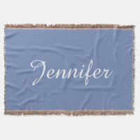 Personalized comfy throw