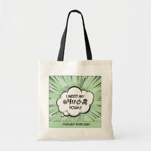 Personalized Comic Book Art Tote Bag