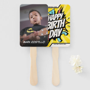 Personalized Comic Happy Birthday Fan Faces 