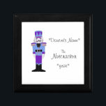 Personalized Commemorative Nutcracker Jewellery Gift Box<br><div class="desc">Celebrate your dancer's Nutcracker performance with this commemorative keepsake jewellery box</div>