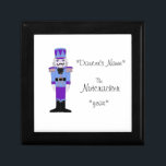 Personalized Commemorative Nutcracker Jewellery Gift Box<br><div class="desc">Celebrate your dancer's Nutcracker performance with this commemorative keepsake jewellery box</div>