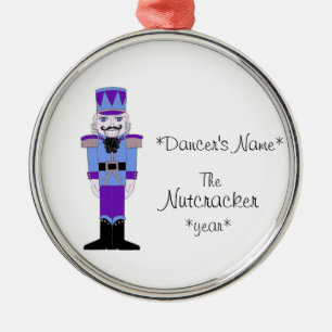 Personalized Commemorative Nutcracker Metal Ornament