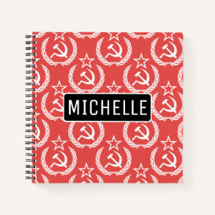 Personalized Commie Notebook