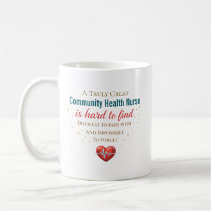 Personalized Community Health Nurse Appreciation  Coffee Mug