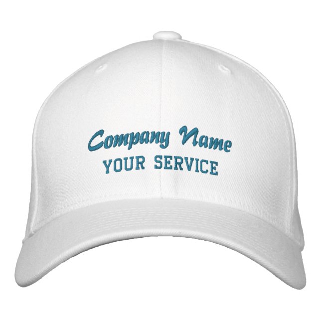 Personalized Company Basic Flexfit Wool Cap (Front)