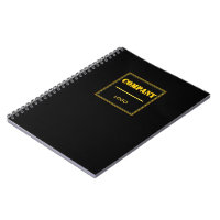 Personalized Company Black Modern Custom Business