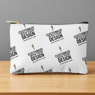 Personalized Company Branded Custom Minimalist  Accessory Pouch