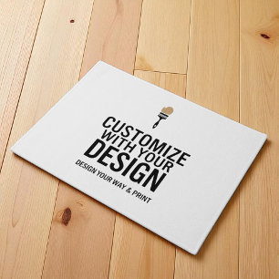 Personalized Company Branded Custom Minimalist  Doormat
