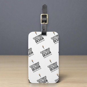Personalized Company Branded Custom Minimalist Luggage Tag