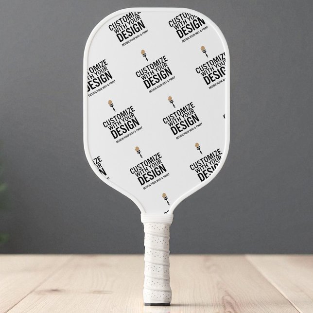 Personalized Company Branded Custom Minimalist  Pickleball Paddle (Creator Uploaded)
