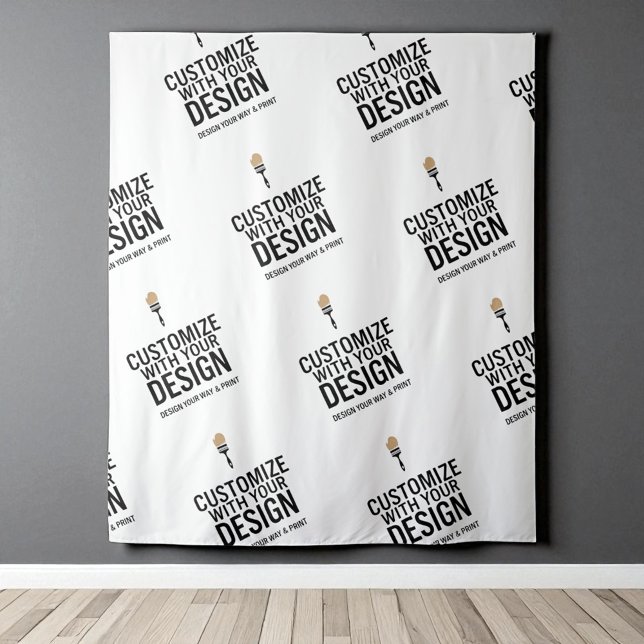 Personalized Company Branded Custom Minimalist  Tapestry (Creator Uploaded)