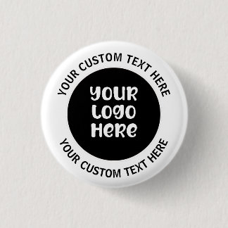 Personalized Company Branding Promotional 1 Inch Round Button