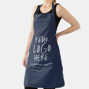 Personalized Company Branding replace your logo  Apron