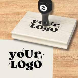 Personalized Company Business Logo Rubber Stamp