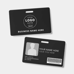 Personalized Company Logo Business Badge