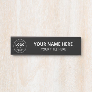 Personalized Company Logo Business Door Sign