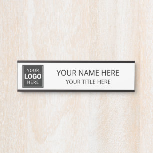 Personalized Company Logo Business Door Sign