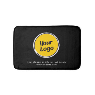 Personalized Company Logo   Custom Business Gift Bath Mat